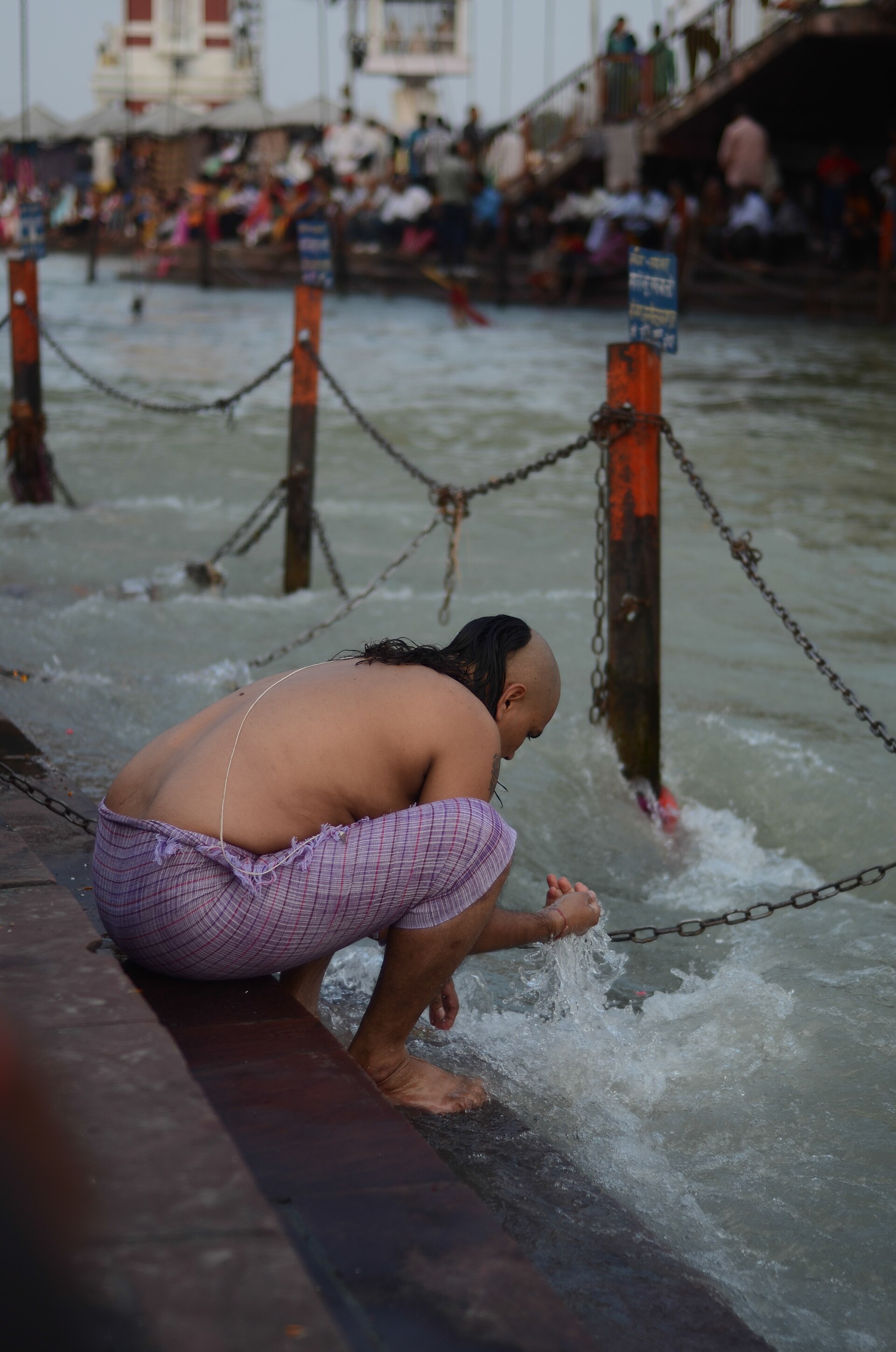 The Ganga ghats, Haridwar