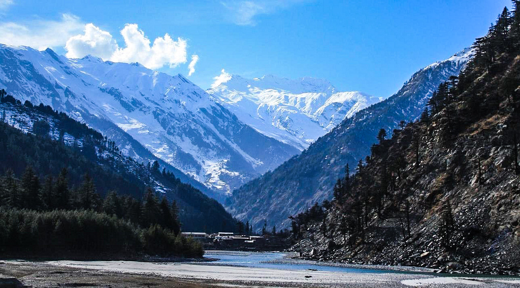 Harsil valley near Gangotri