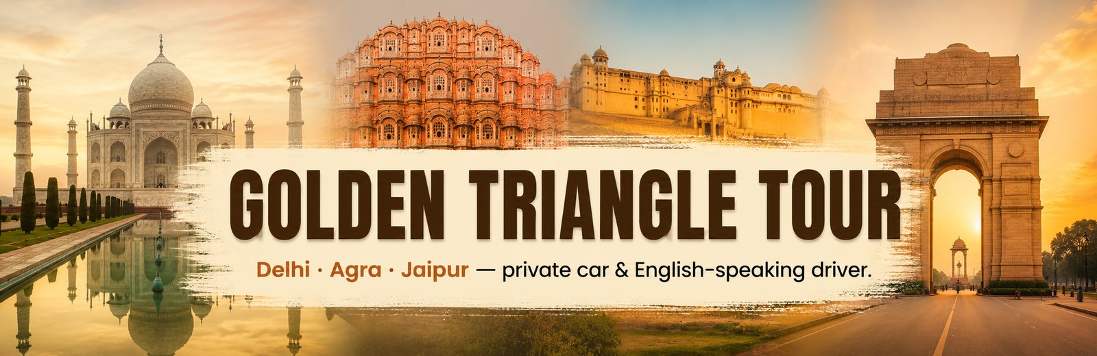 Golden Triangle Tour — Delhi, Agra, Jaipur